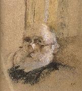 Self-portrait of glasses